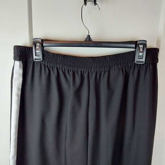 MICHAEL Michael Kors pull on pants Sz L Black and white - Picture 3 of 8